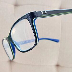 Ray-Ban Youth Eyeglasses Black/Blue RB1536 48[]16 130 Glasses Eye Wear